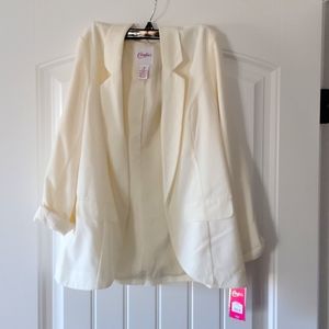 Off white blazer